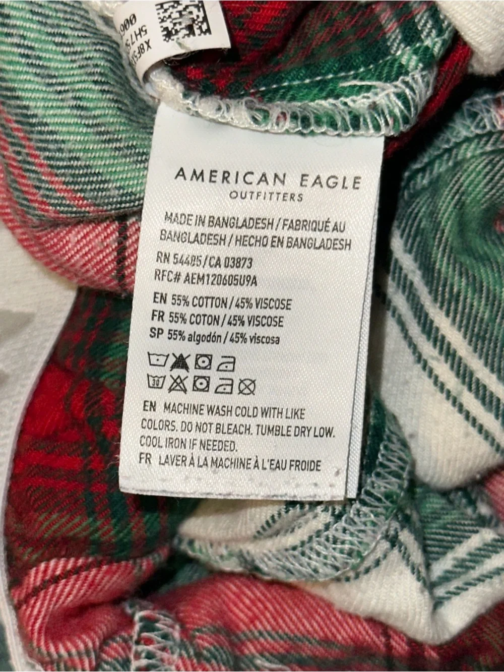 Men’s American Eagle Plaid Pajama Pants